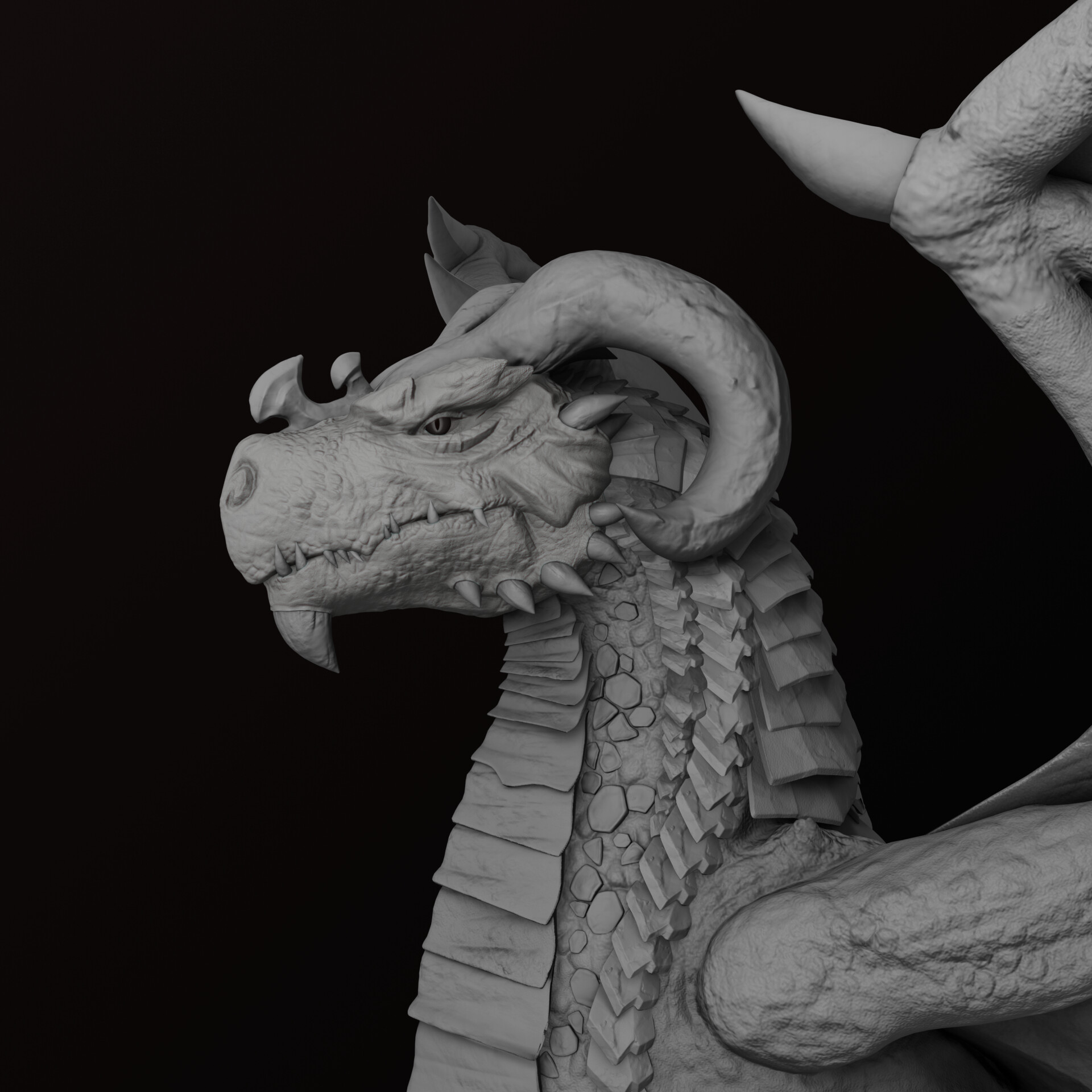 Sandstorm dragon Thrarion - Finished Projects - Blender Artists Community