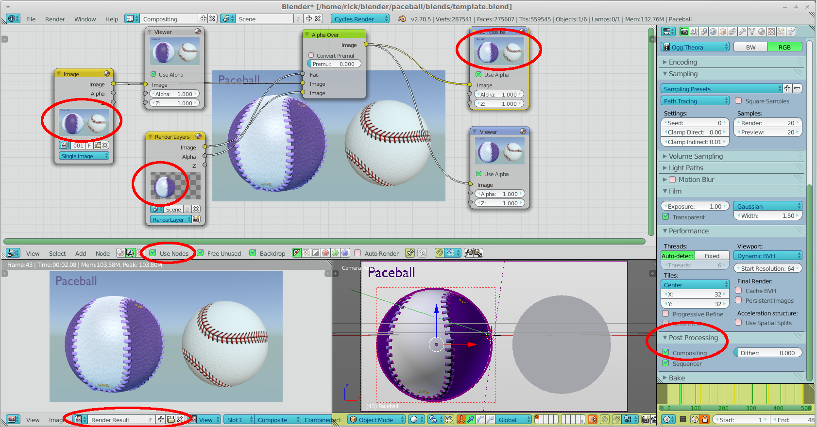 Composite output not going to OGV or PNG - Compositing and Post ...