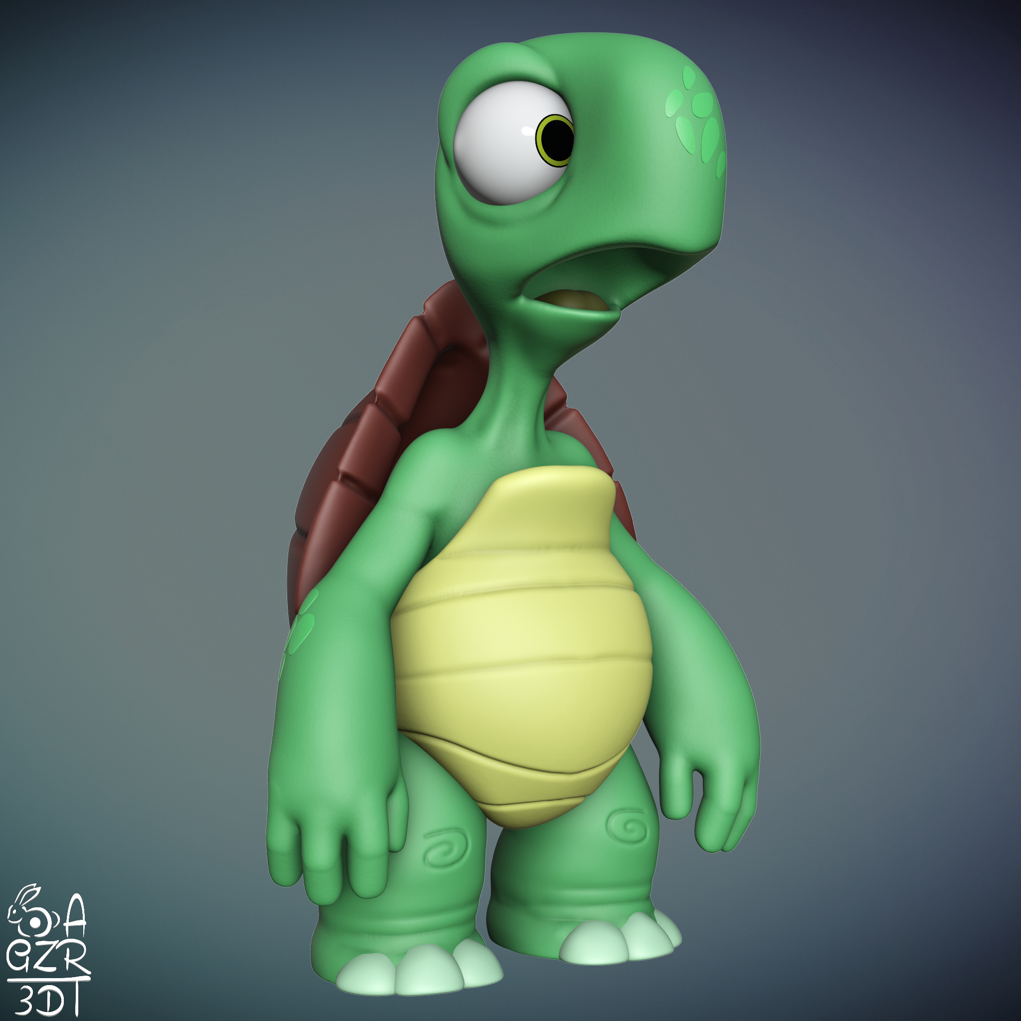 Cartoon Turtle - Finished Projects - Blender Artists Community