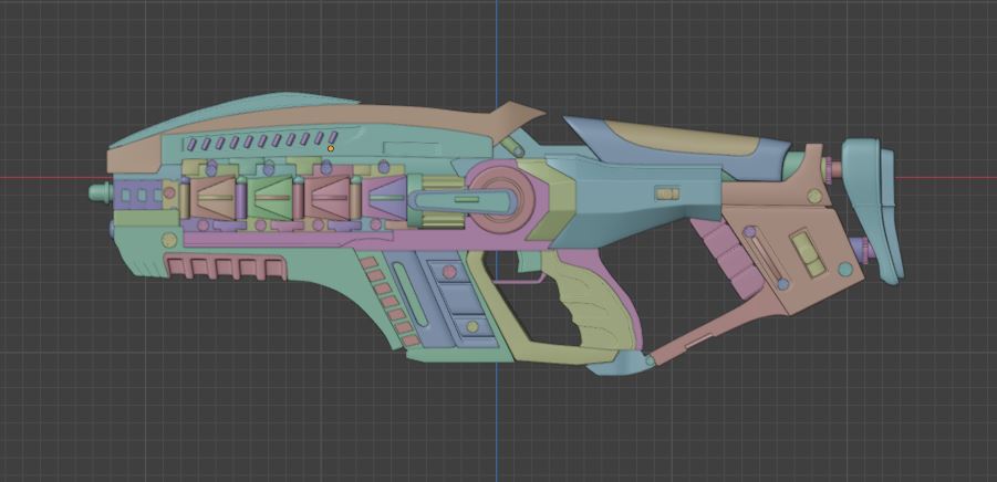 Sci fi gun, Hard surface modeling practice - Focused Critiques ...