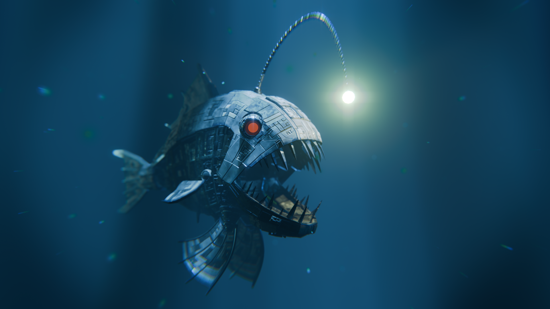 Anglerfish Bot - Animations - Blender Artists Community