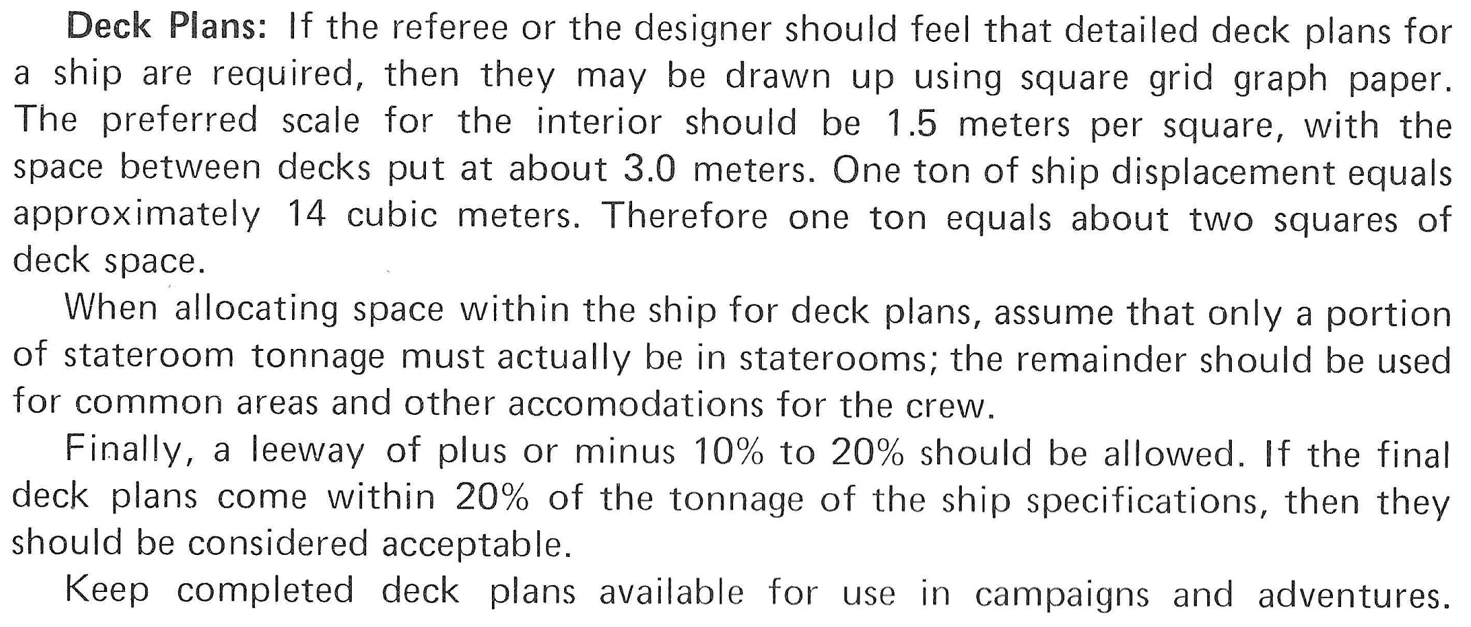 traveller rpg ship deck plans