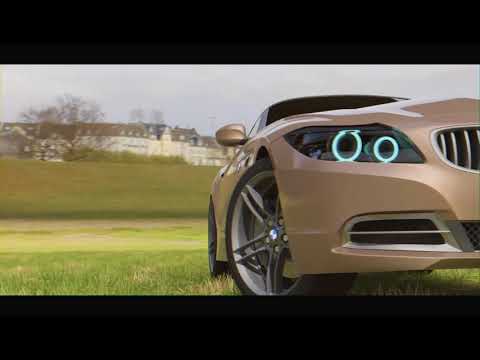 bmw car animation video