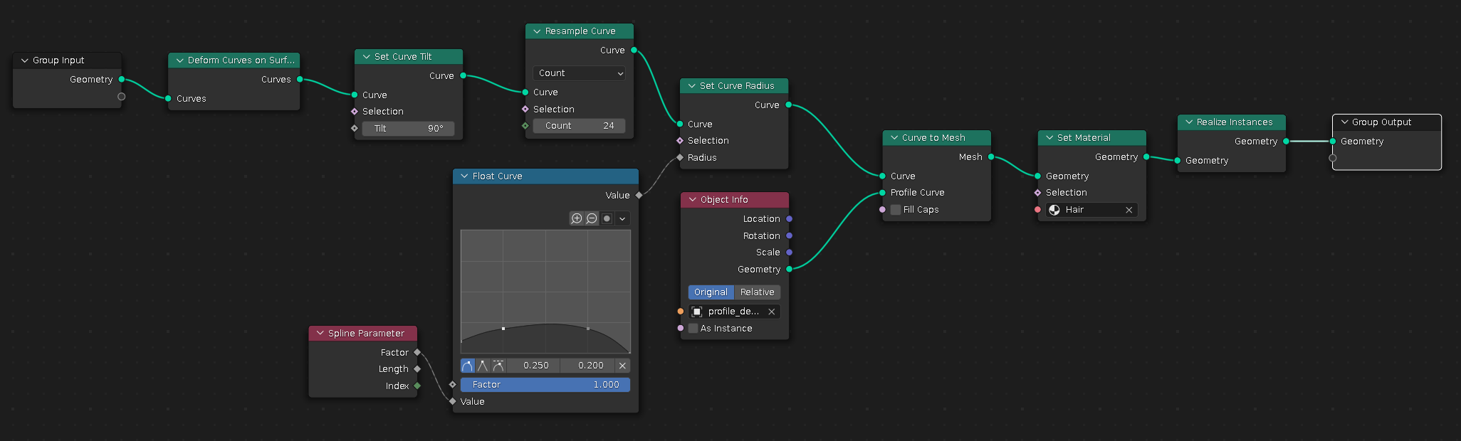 Can't Convert New Hair To Geometry? - Modeling - Blender Artists Community