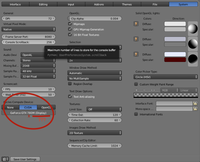 GPU render in cycles (iMac) - Technical Support - Blender Artists Community
