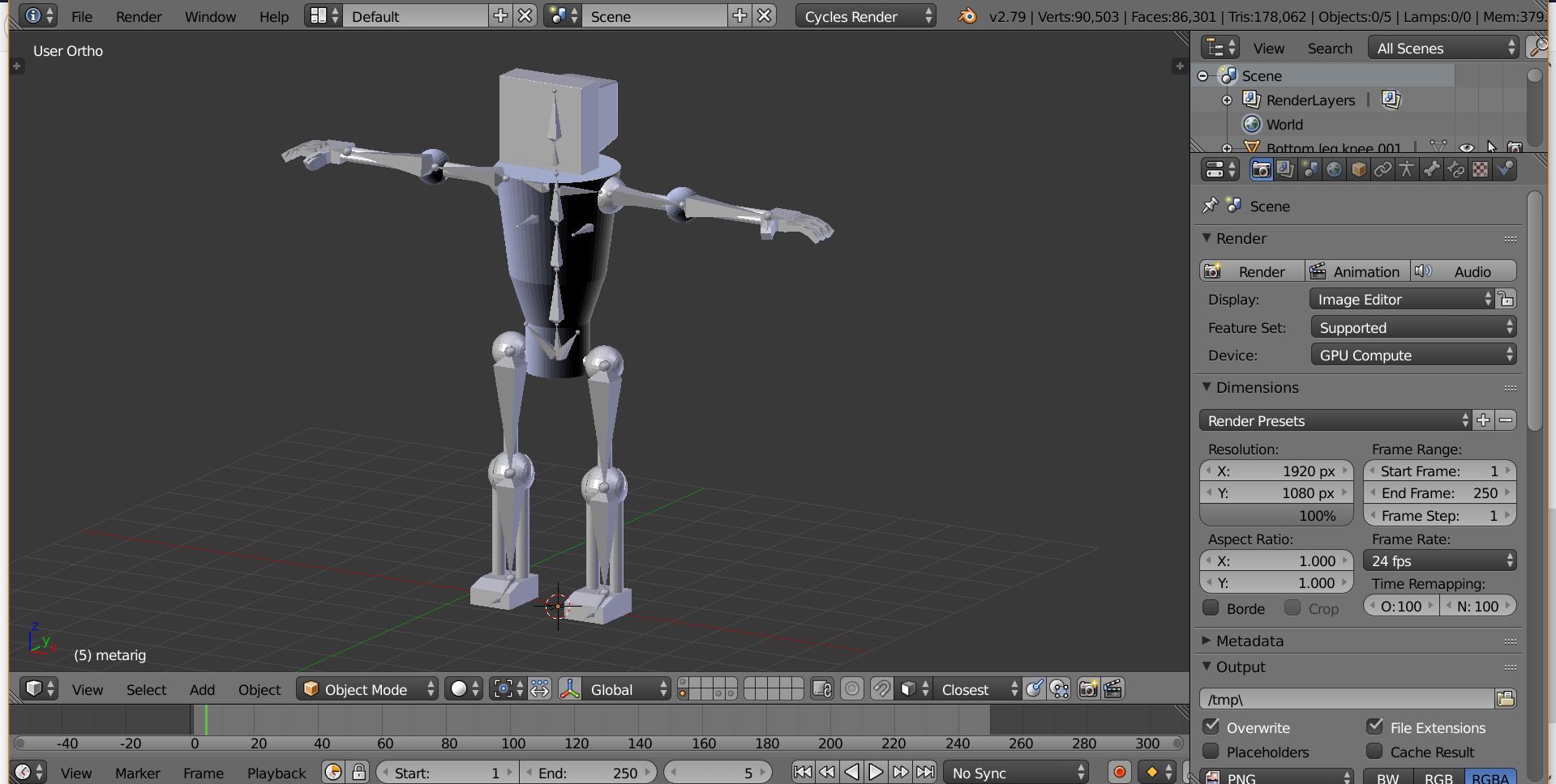 How to rig a humanoid robot? - Animation and Rigging - Blender Artists  Community