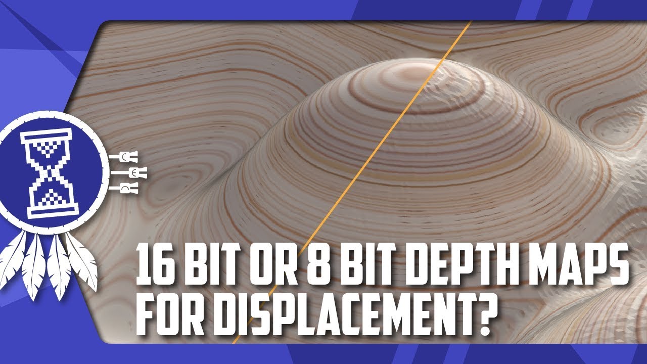 32 bit displacement map vs 32 bit grayscale monitors + 8 bit grayscale ...