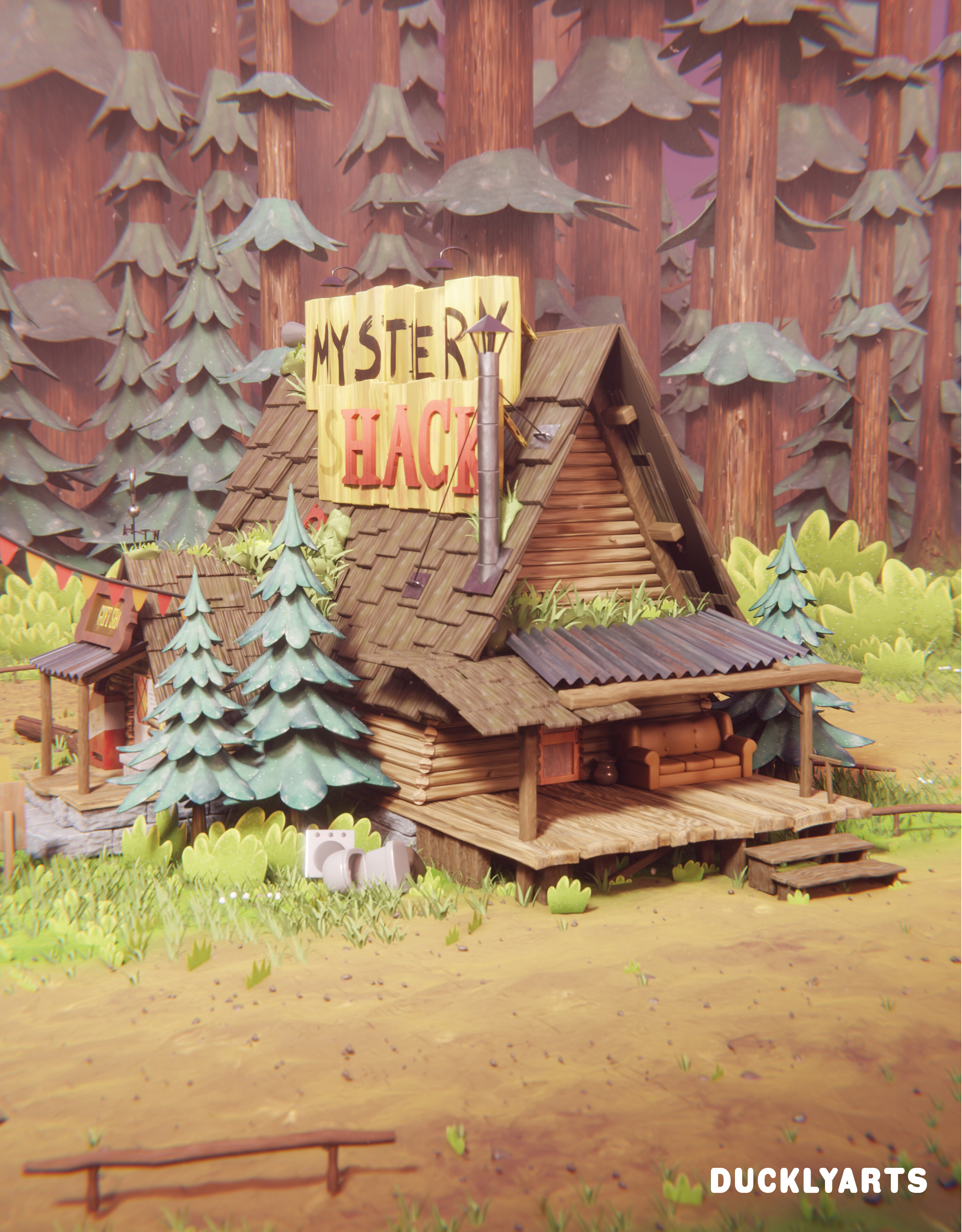Mistery Shack Gravity Falls