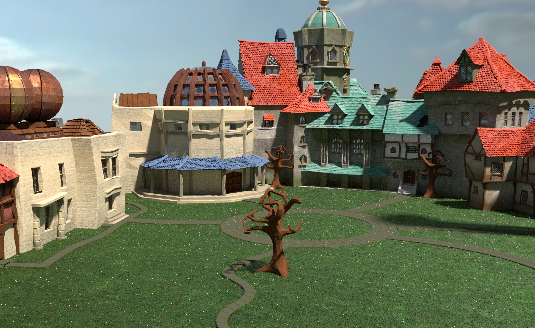 Discworld: Unseen University - Works in Progress - Blender Artists ...