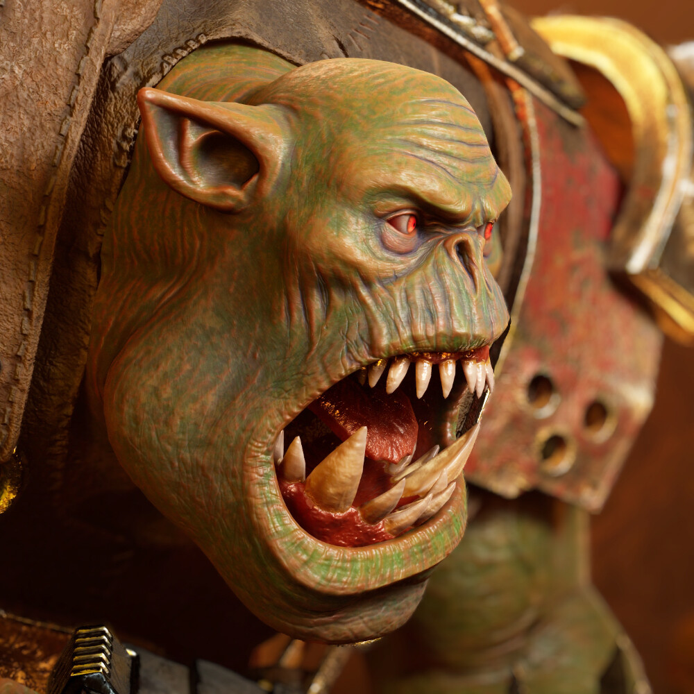 Warhammer 40k - Ork Boyz - Finished Projects - Blender Artists