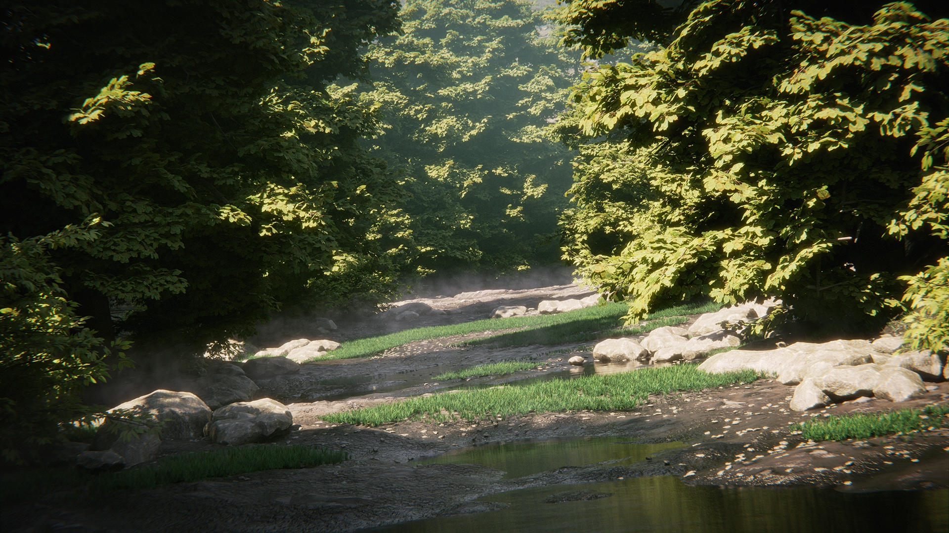 Nature rendering inspired by Ross CG Geeks Tutorials - Finished - Blender Artists Community