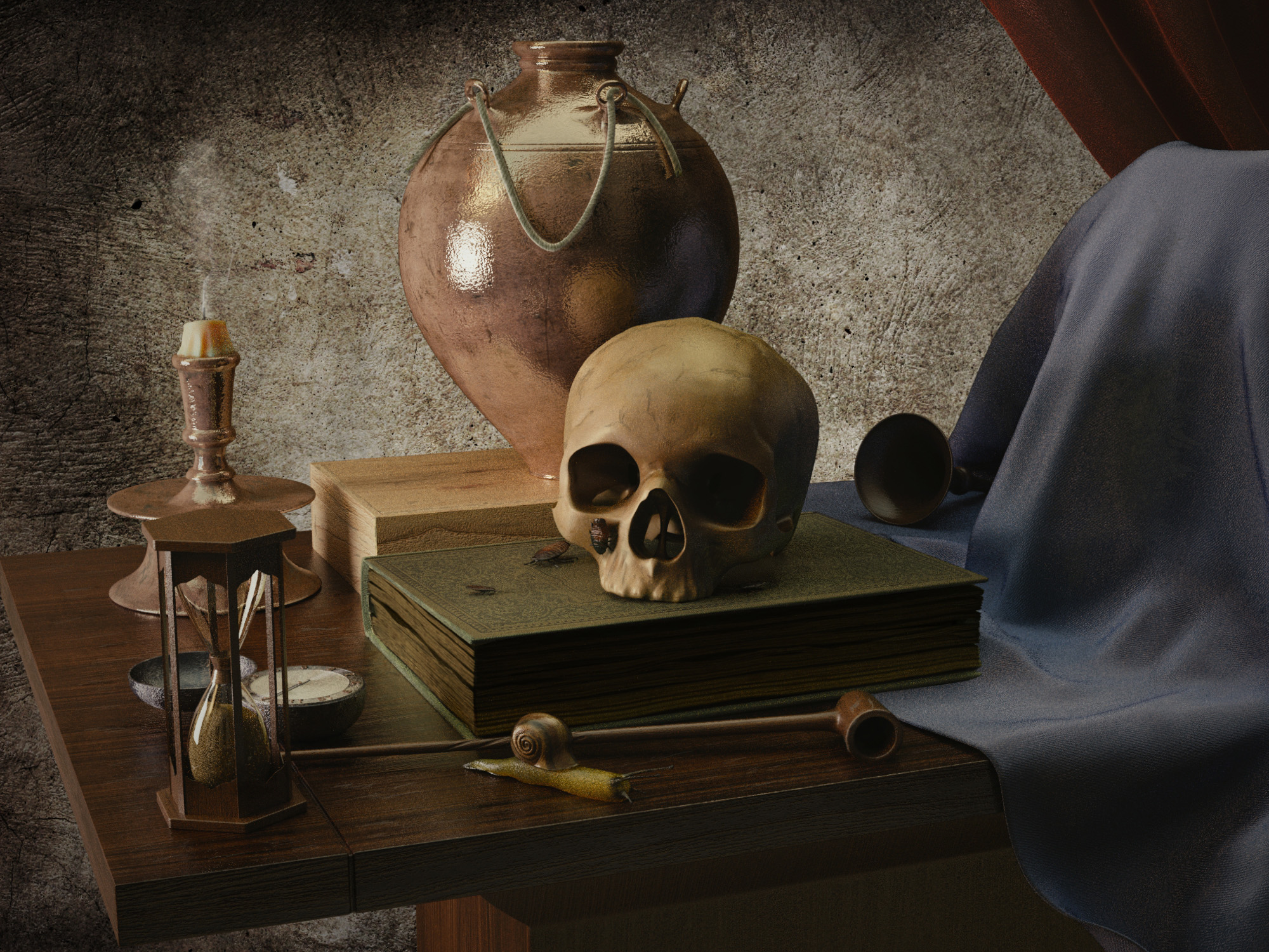 Vanitas vanitatum - Finished Projects - Blender Artists Community