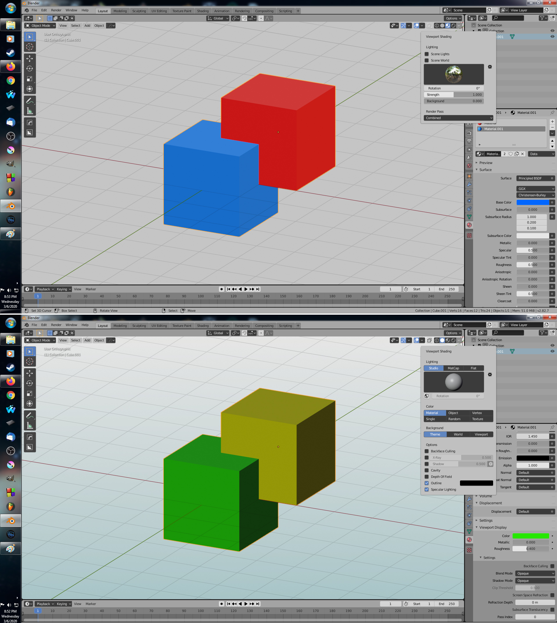 "Material" option in Solid View mode? - Basics & Interface - Blender ...