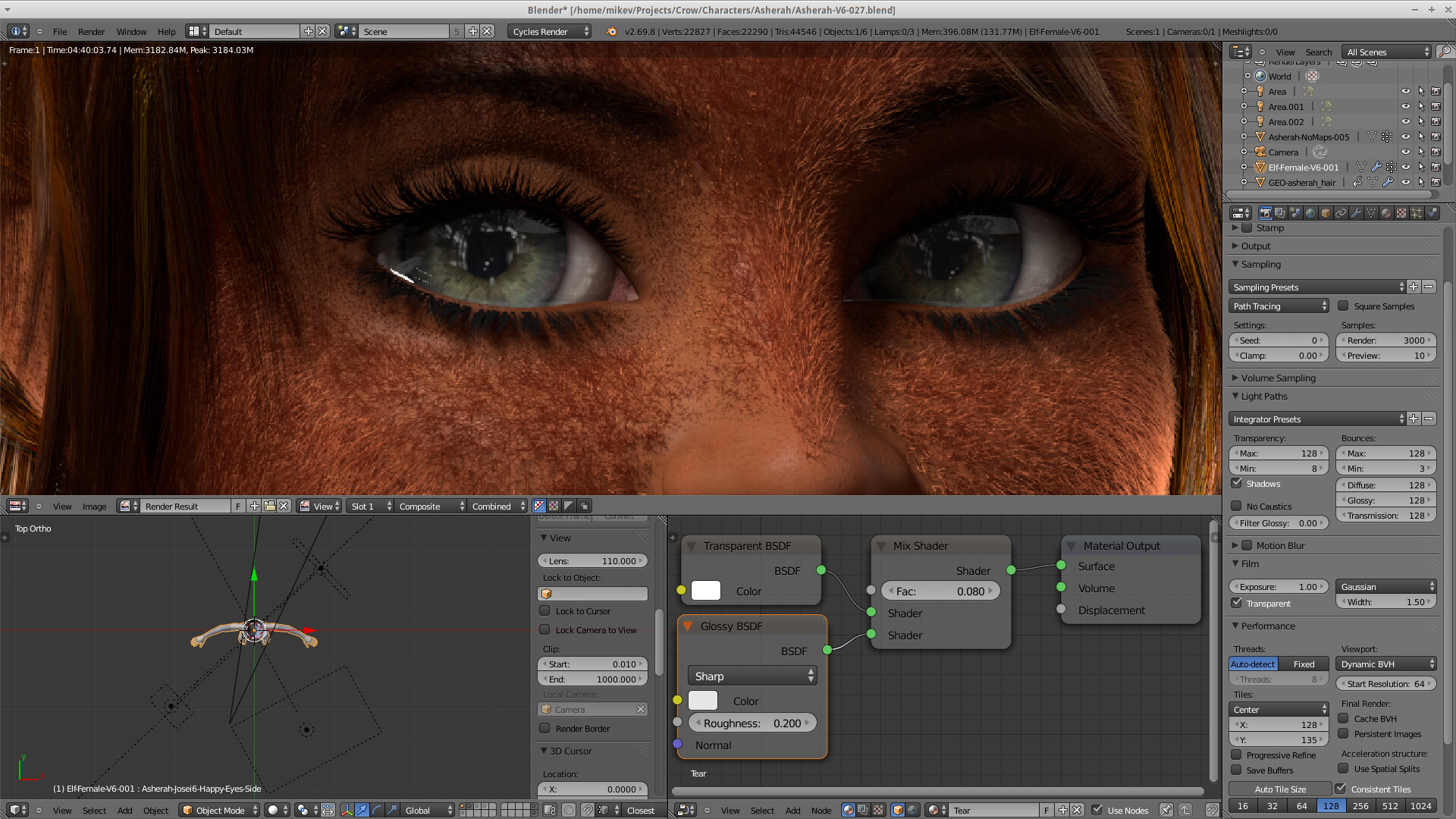 Dealing with glare on transparent objects - Lighting and Rendering ...