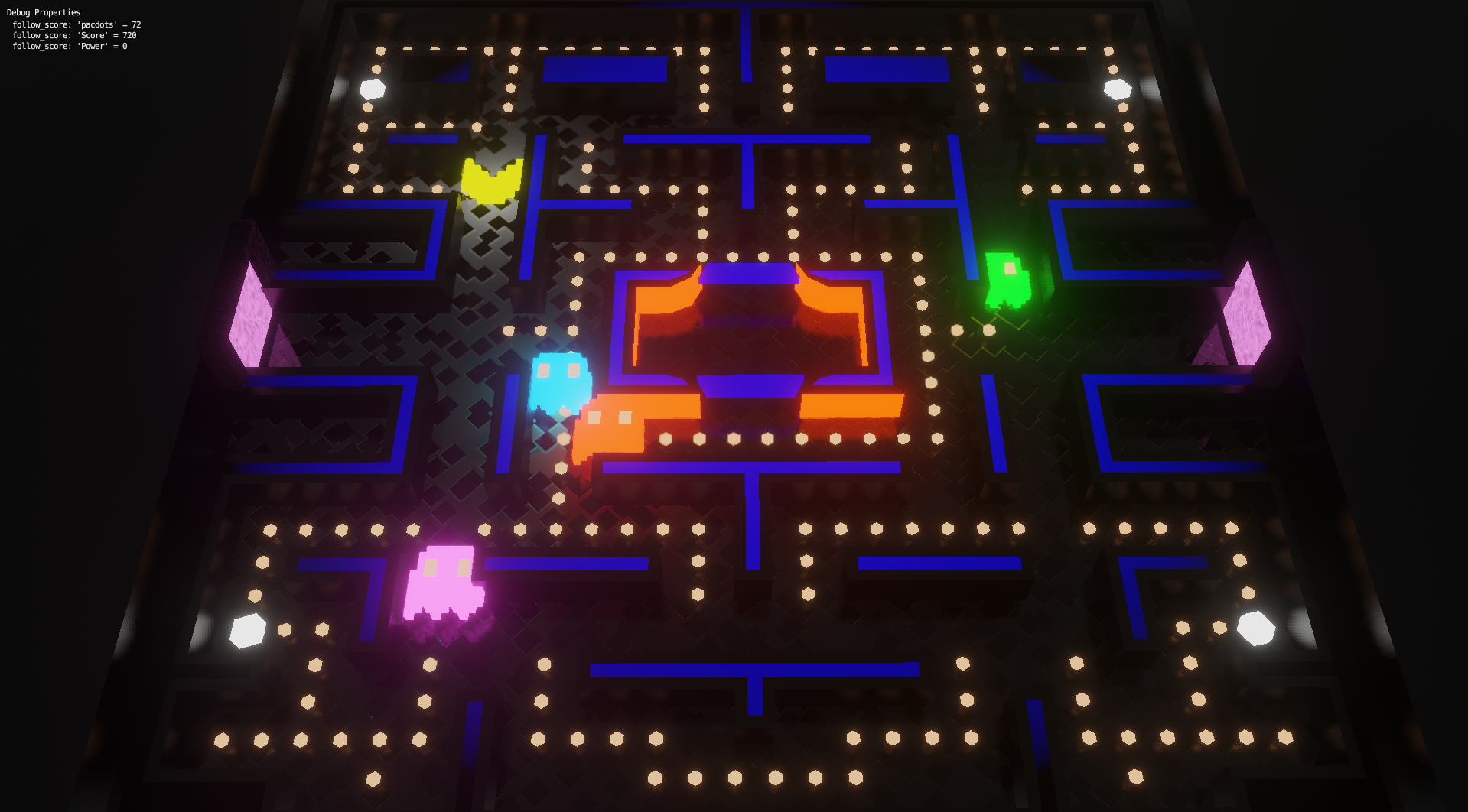 UPBGE 0.36.1 : PacMan Remake HD (PacManigael) - Works in Progress and ...