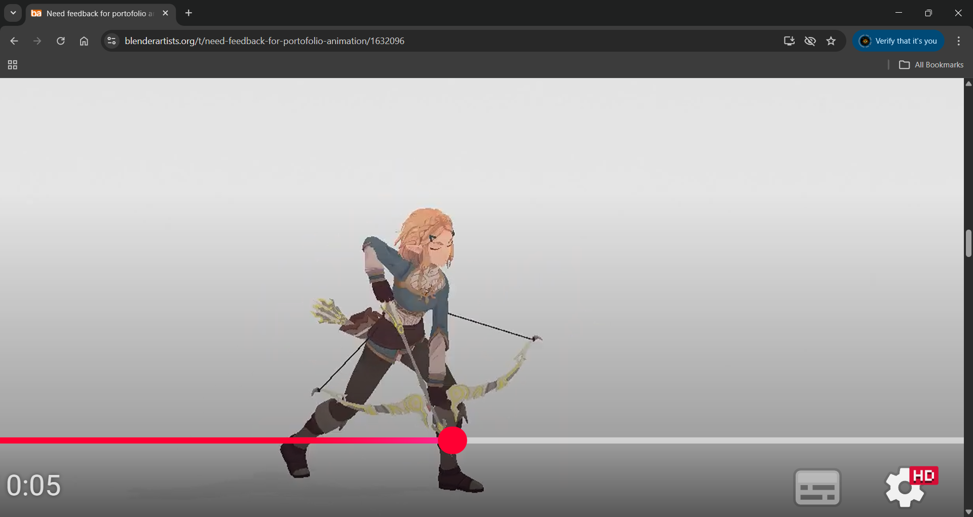 Need feedback for portofolio animation - Focused Critiques - Blender ...