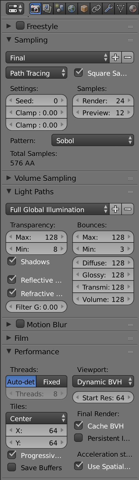 Rendered Preview Different from Final Render in Refractive Surface ...