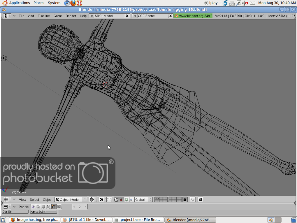 modelling female my first model - Works in Progress - Blender Artists ...