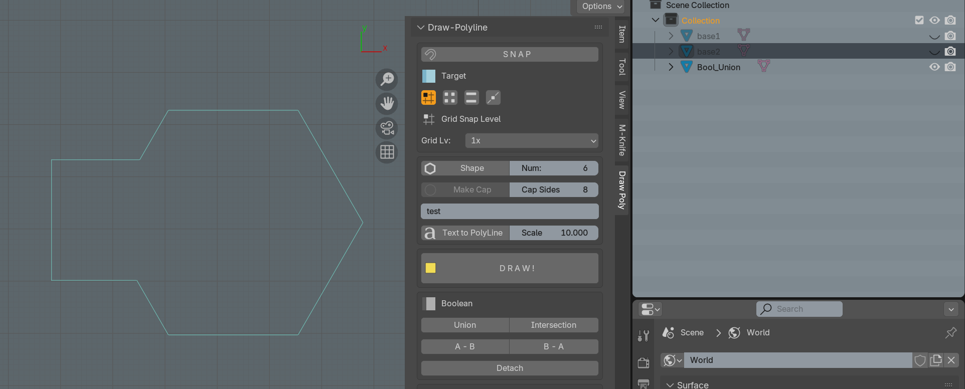[Addon] Draw Polyline - Draw precise polylines on major planes [Free ...