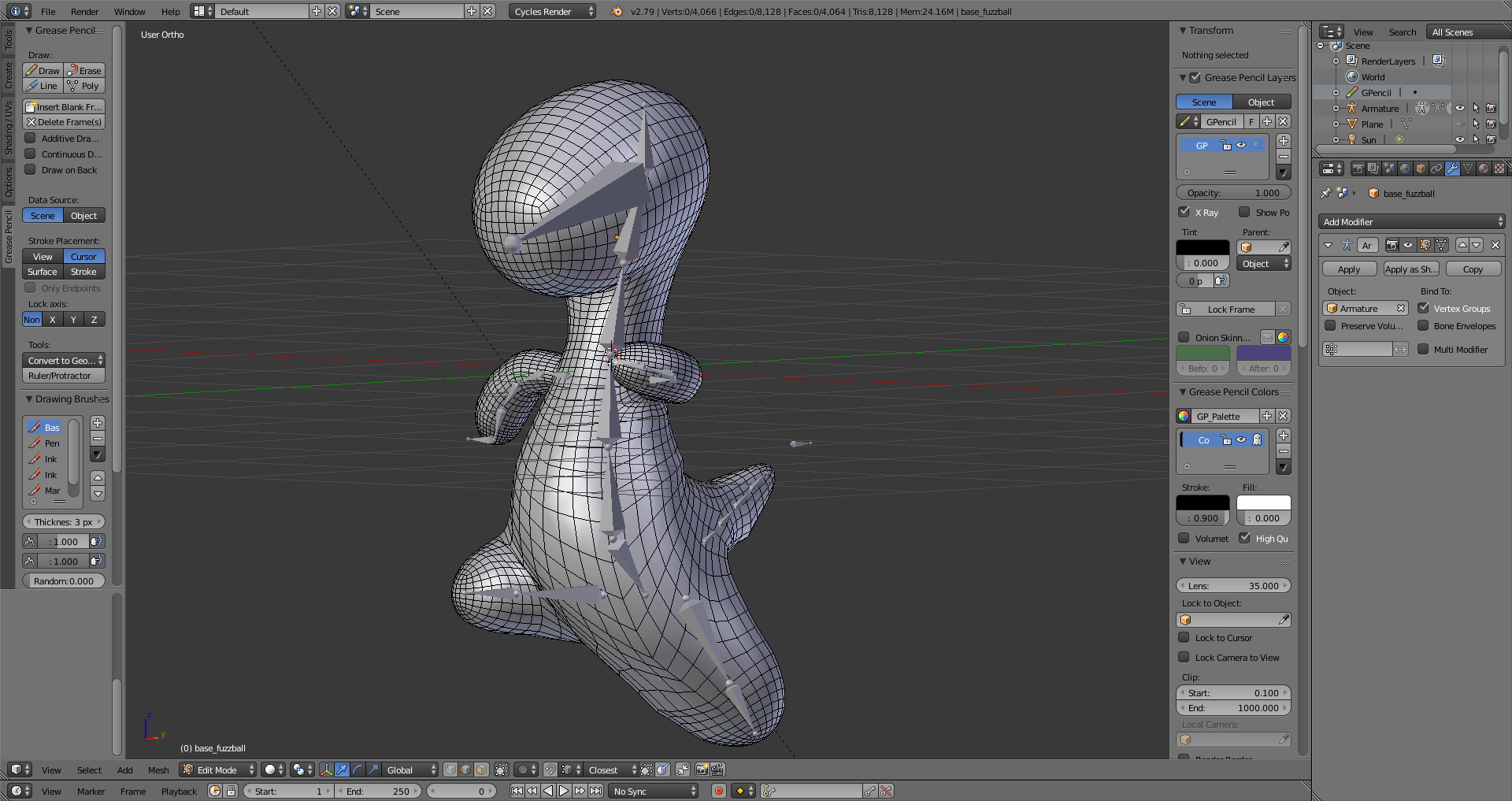 Problem with applying the Subdivision Modifier - Animation and Rigging ...