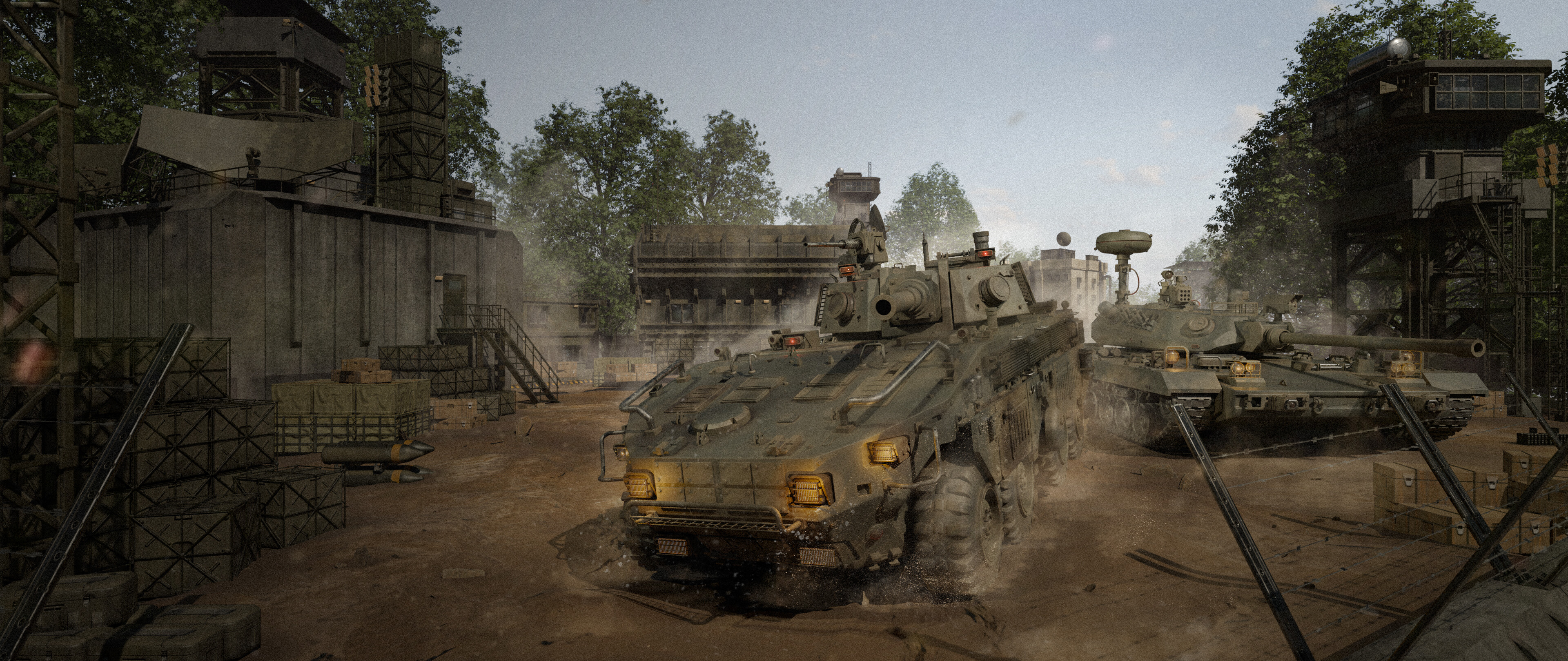 Model Tank Scene Tank Explorations - Finished Projects - Blender Artists Community