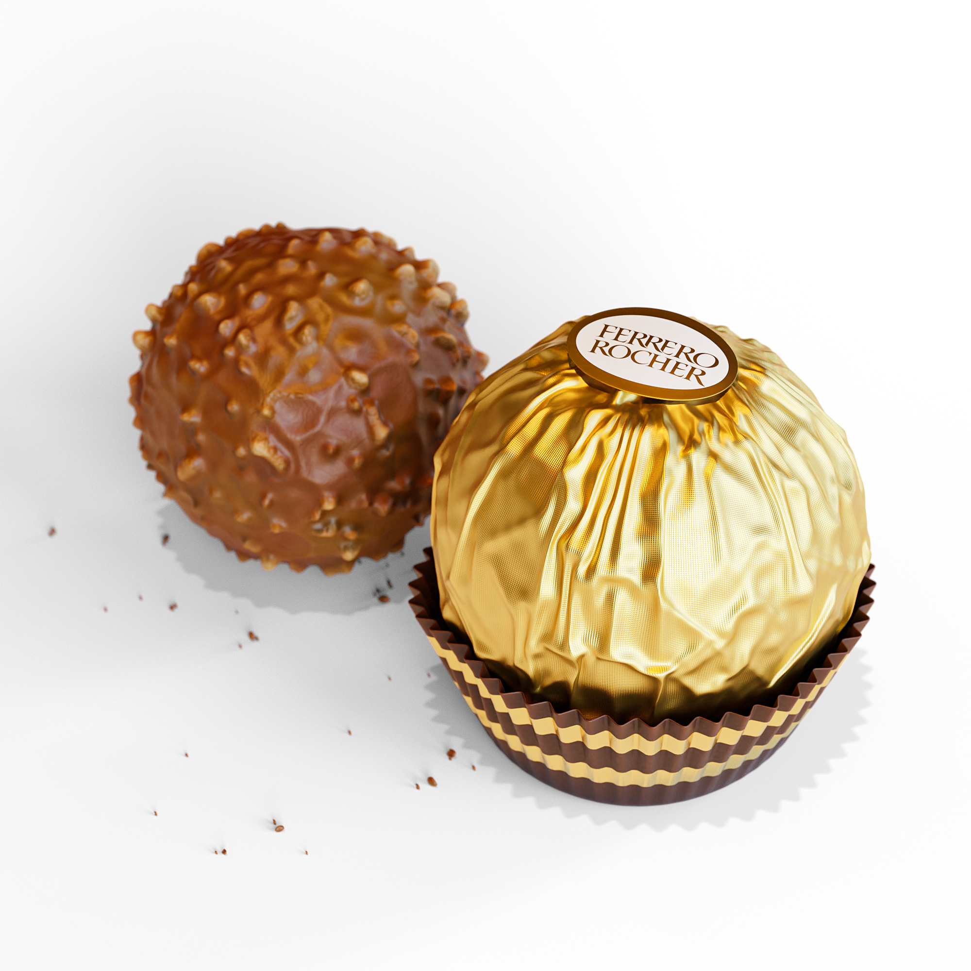 Ferrero Rocher chocolates - Finished Projects - Blender Artists Community