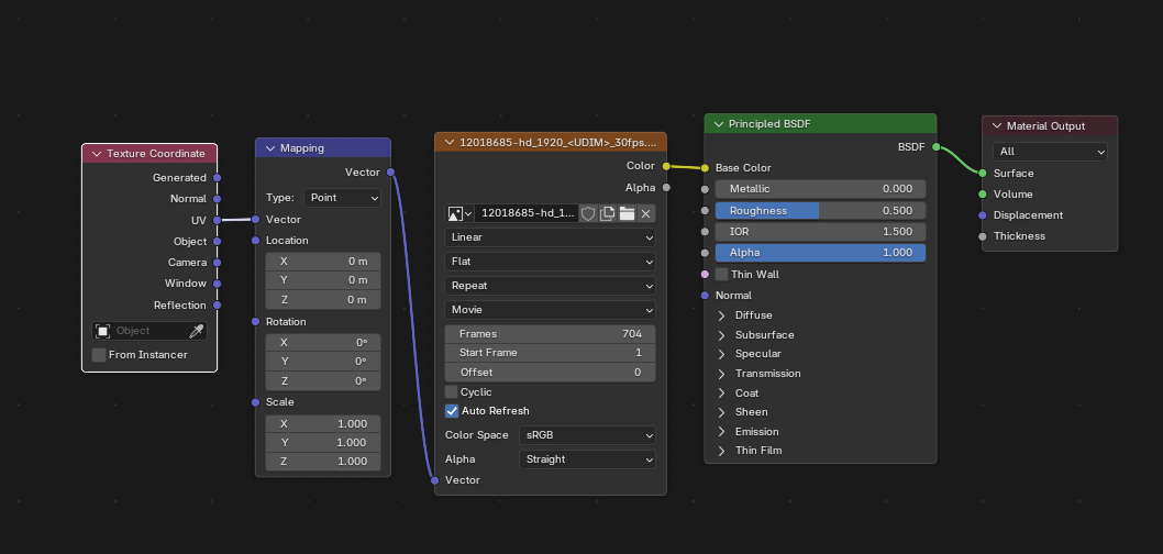 Video or Image Sequence not displaying on a plane - Blender and CG ...