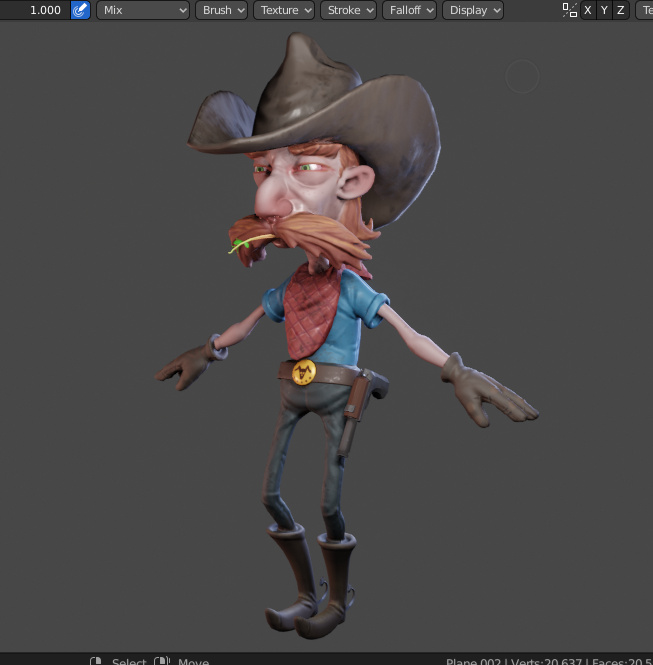 Cowboy bad - Finished Projects - Blender Artists Community
