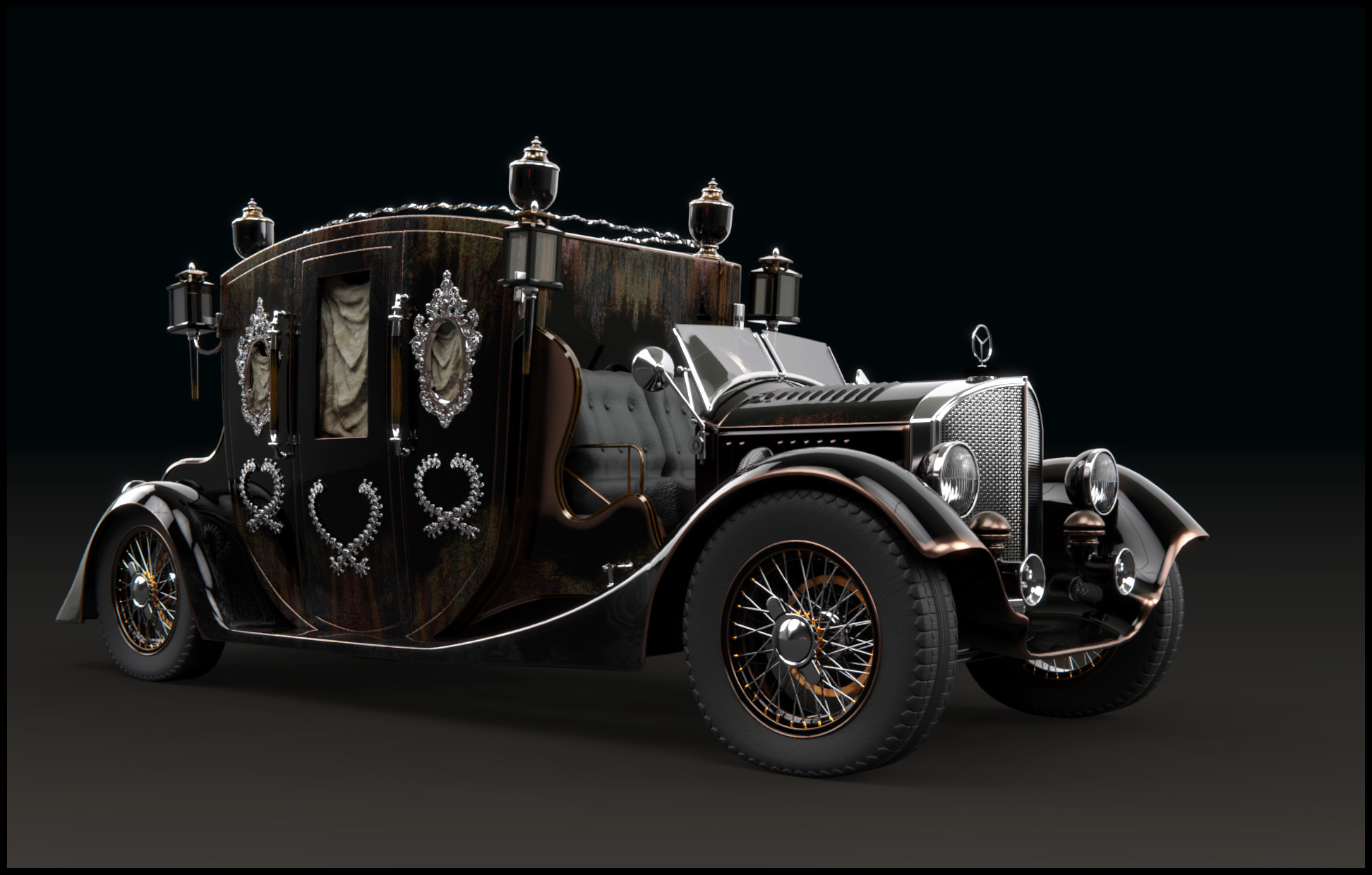 The old countess her car - Finished Projects - Blender Artists Community