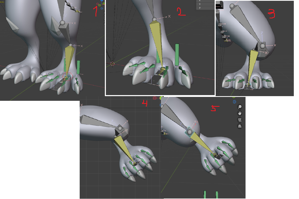 Rigging digitigrade Legs Issue - Animation and Rigging - Blender ...