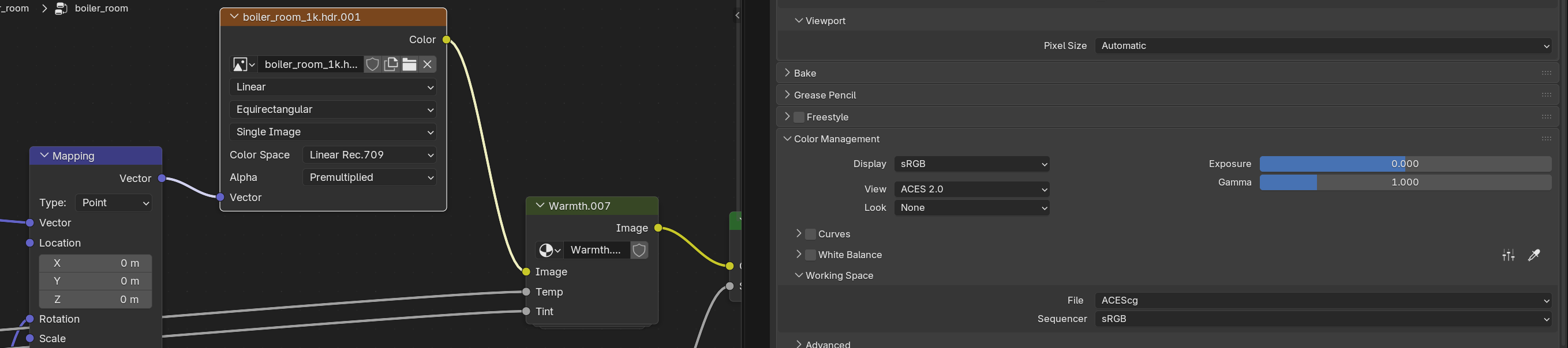 How should I set shader color space - AcesCG 2.0 - Basics & Interface ...