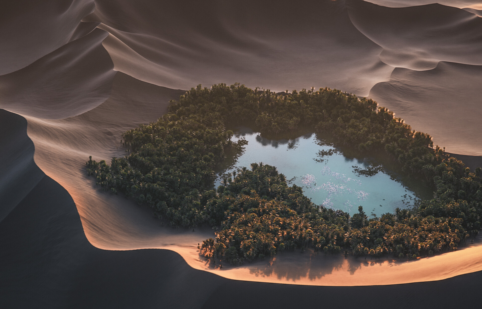 Desert Oasis - Finished Projects - Blender Artists Community