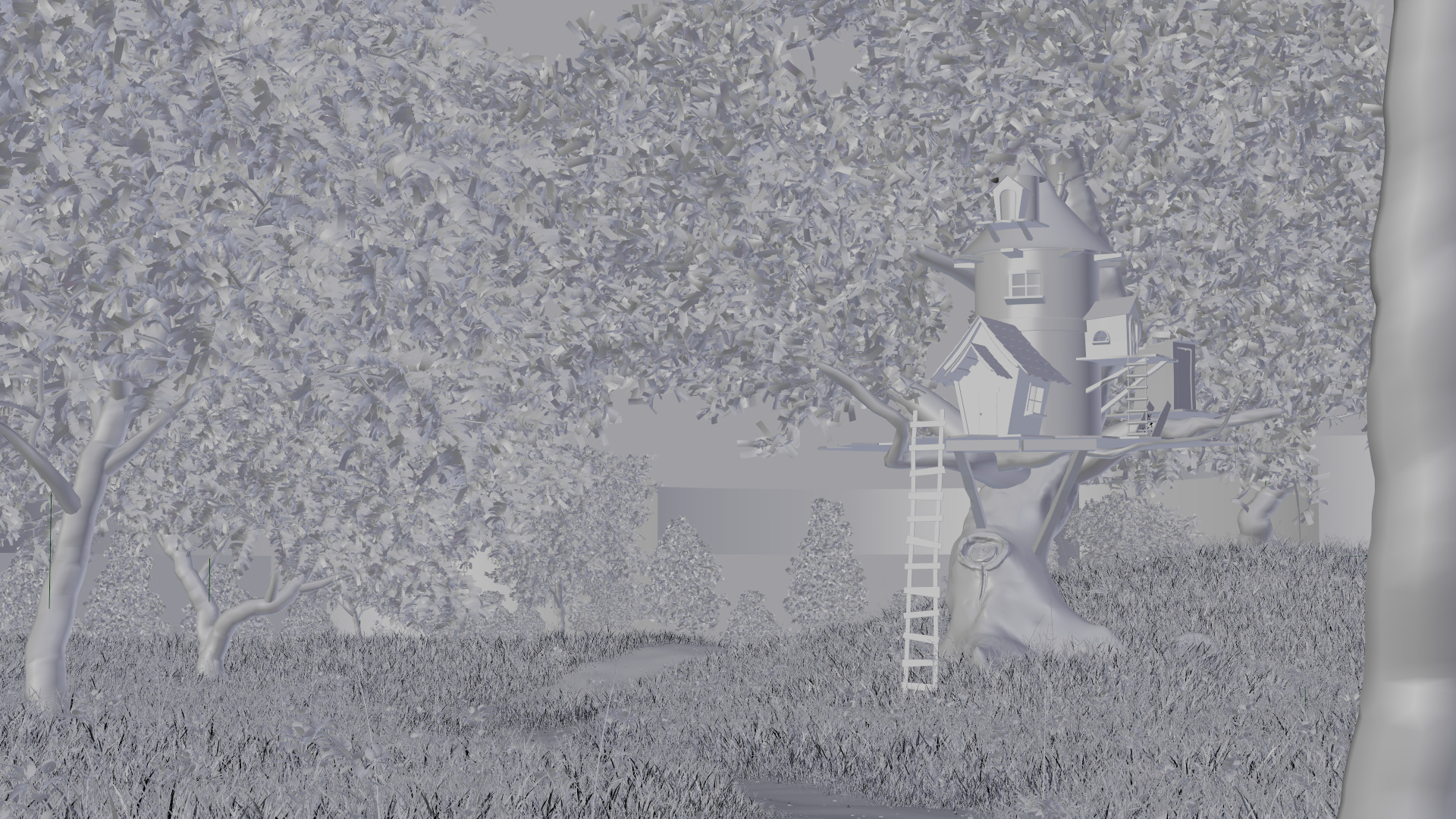 Tree House - Finished Projects - Blender Artists Community