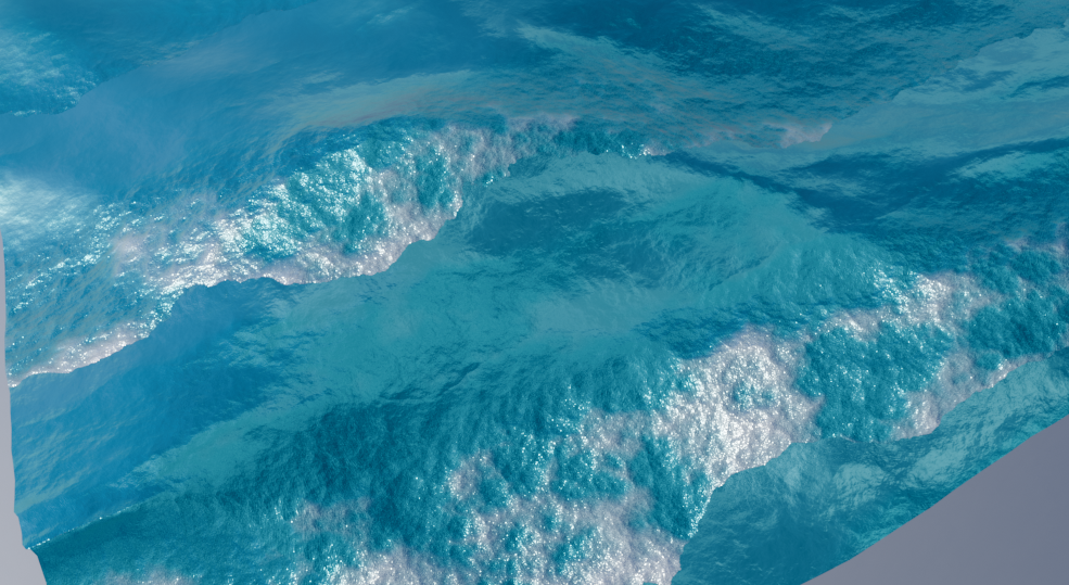 Wave Pattern Using Shaders A Procedural Shore Wave Shader with Land Proximity - Tutorials, Tips ...
