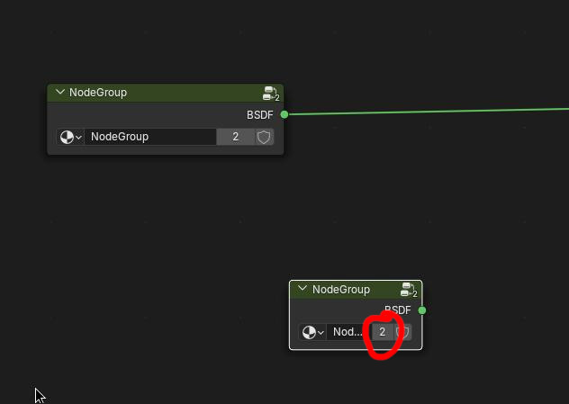 Material being applied to multiple parts of mesh using same material ...