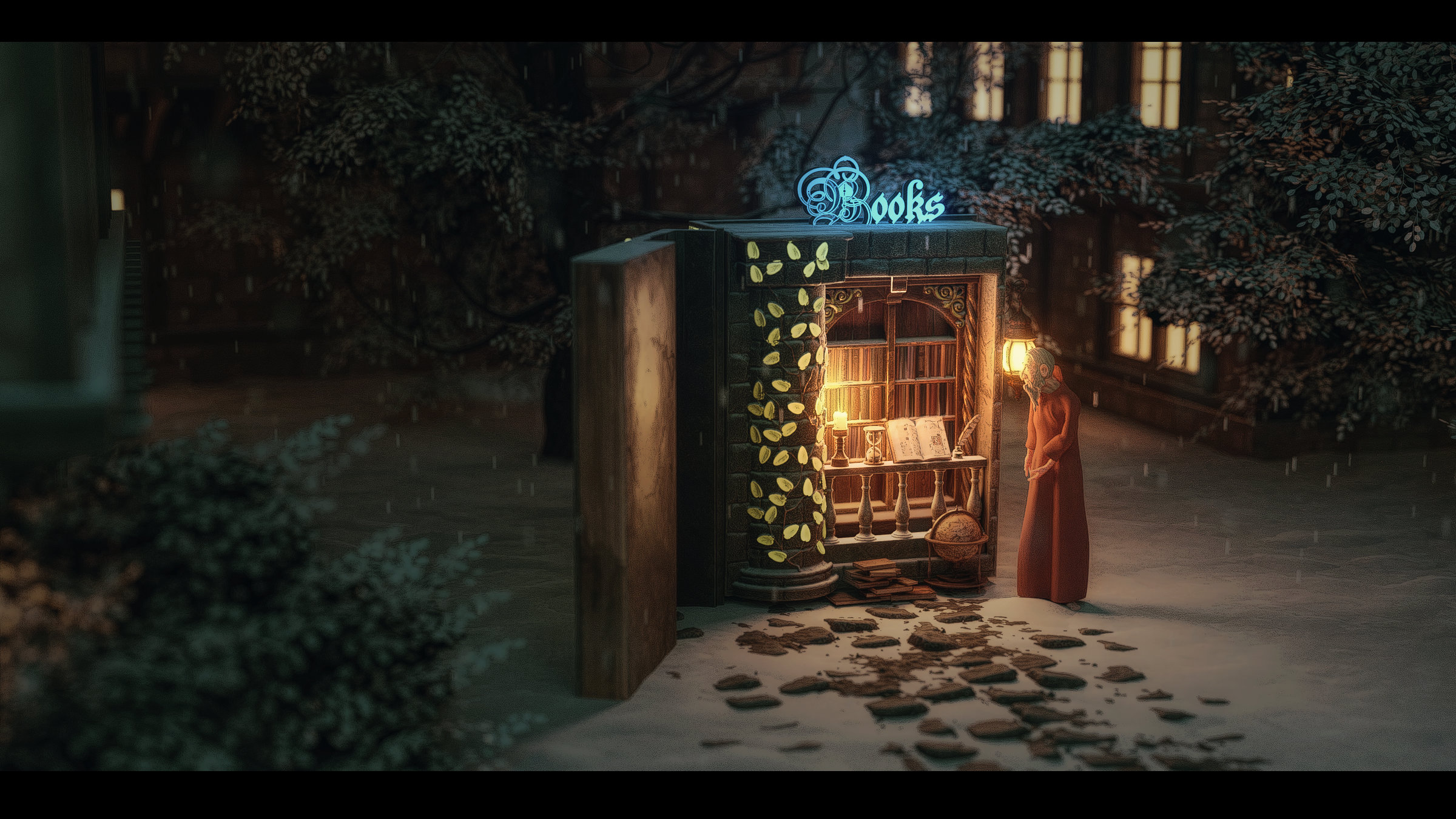 Magical bookstore - Finished Projects - Blender Artists Community