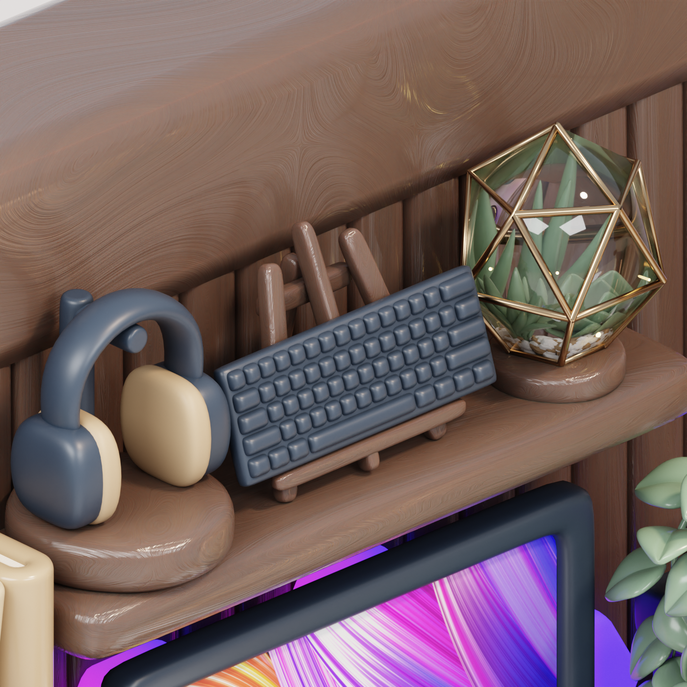 ProArt Desk Setup - Finished Projects - Blender Artists Community