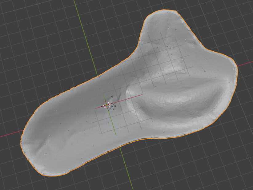 [solved] Create border line path of a complex object? - Modeling ...