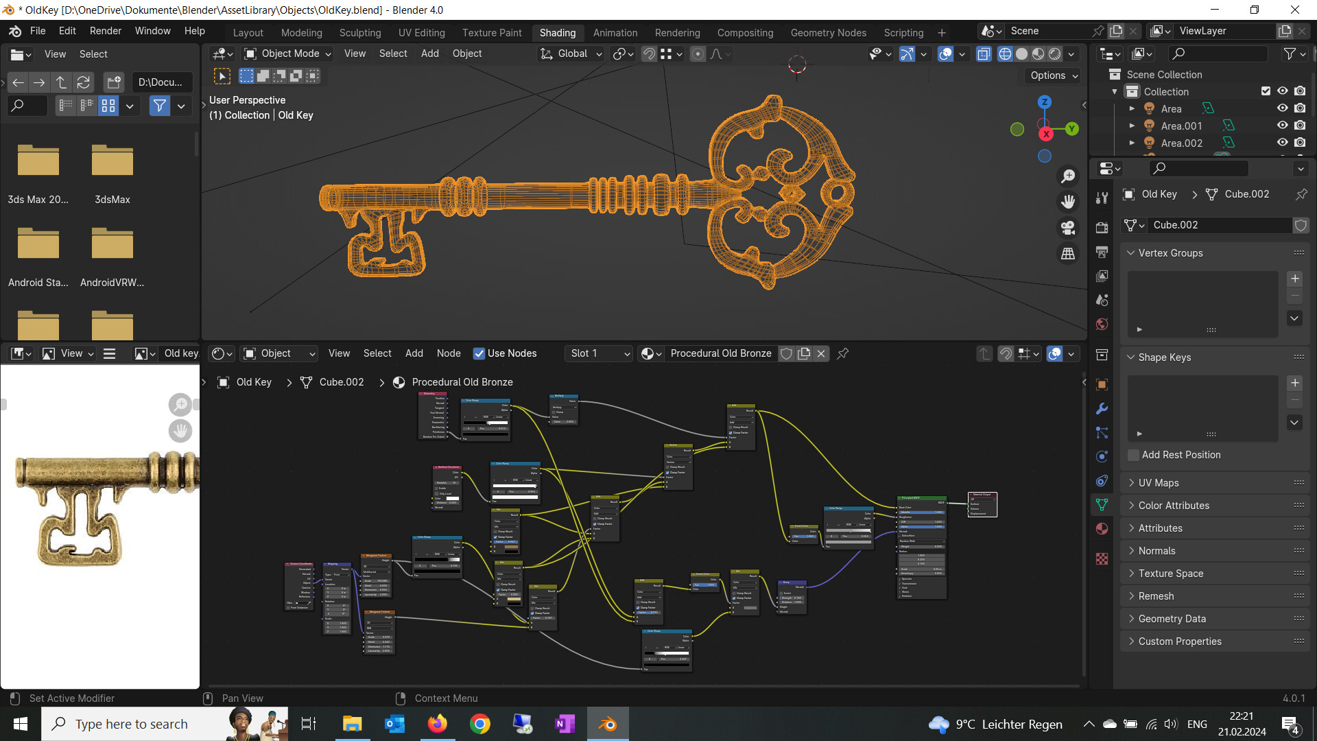 Old key - Works in Progress - Blender Artists Community