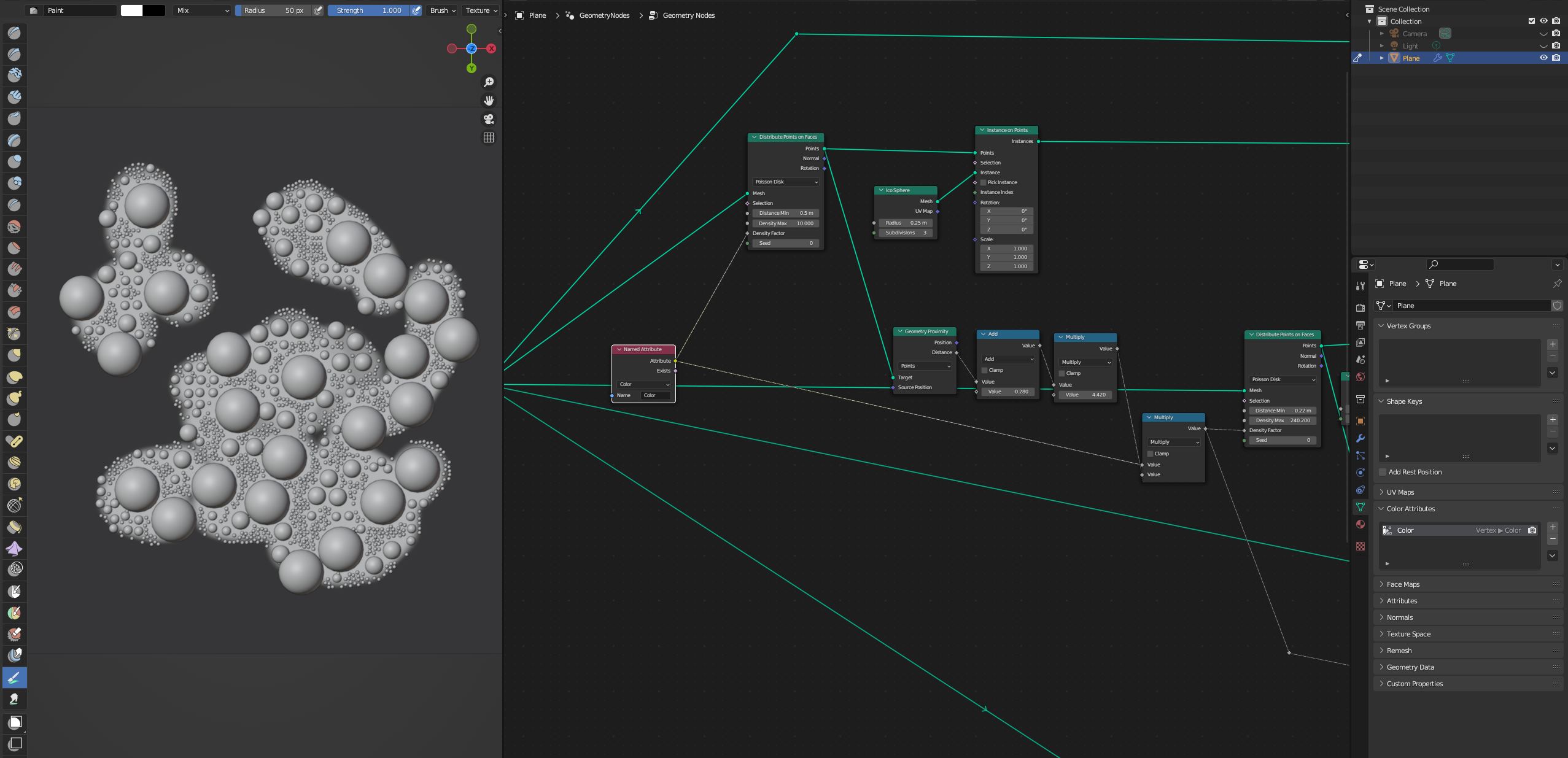 GeoNodes possibilities. Foam? - Modeling - Blender Artists Community