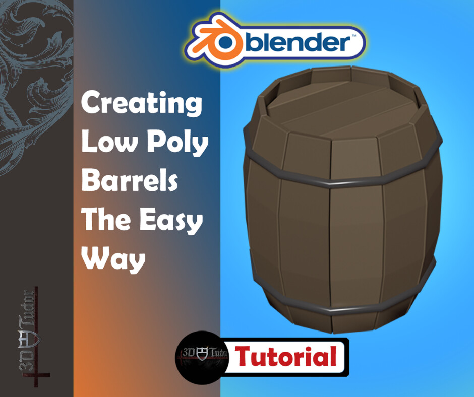 Fastest Way To Create a Poly Barrel in Blender 2 8 Quick Under 5 Minutes! Tutorials, Tips and Tricks - Blender Artists