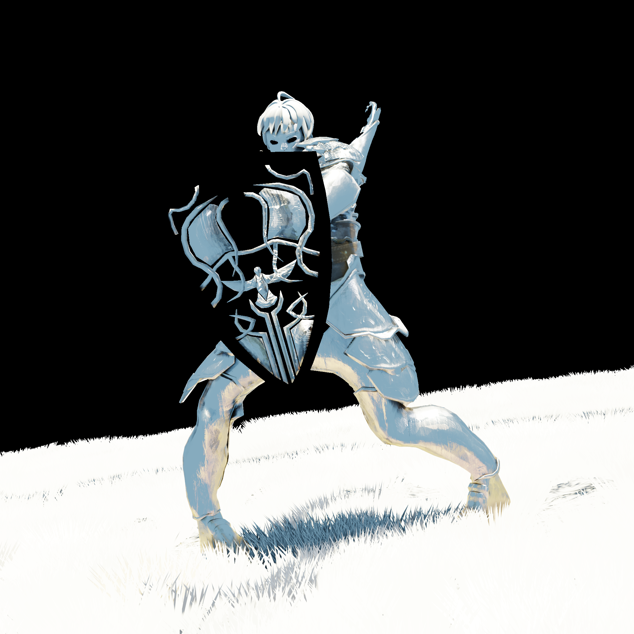 Valor Stack Knight Knights of Valor - Finished Projects - Blender Artists Community