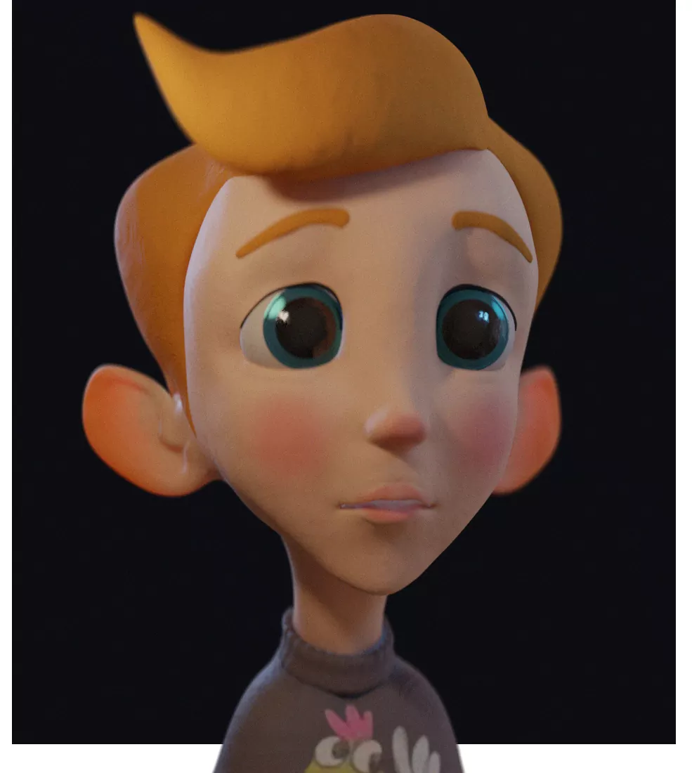 Young boy - Finished Projects - Blender Artists Community
