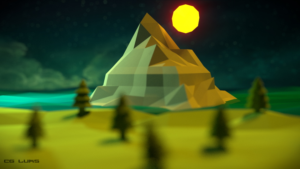Going to montain - Low poly - Finished Projects - Blender Artists Community
