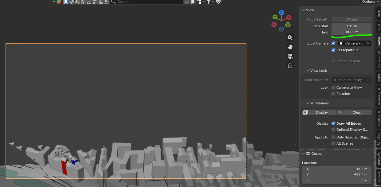 Viewport - Clipping Distance Issues - Basics & Interface - Blender ...