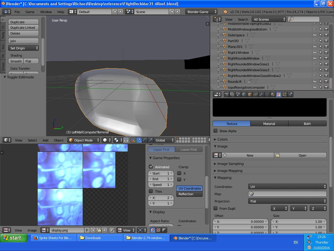 GUI effect for computer console screens object - Game Engine Support ...