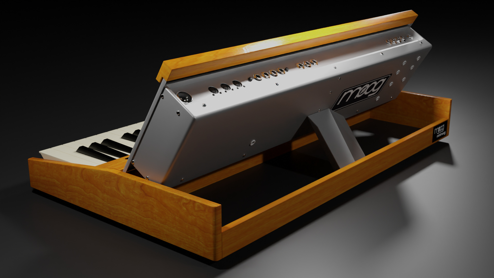 MiniMoog synthesizer - Finished Projects - Blender Artists Community