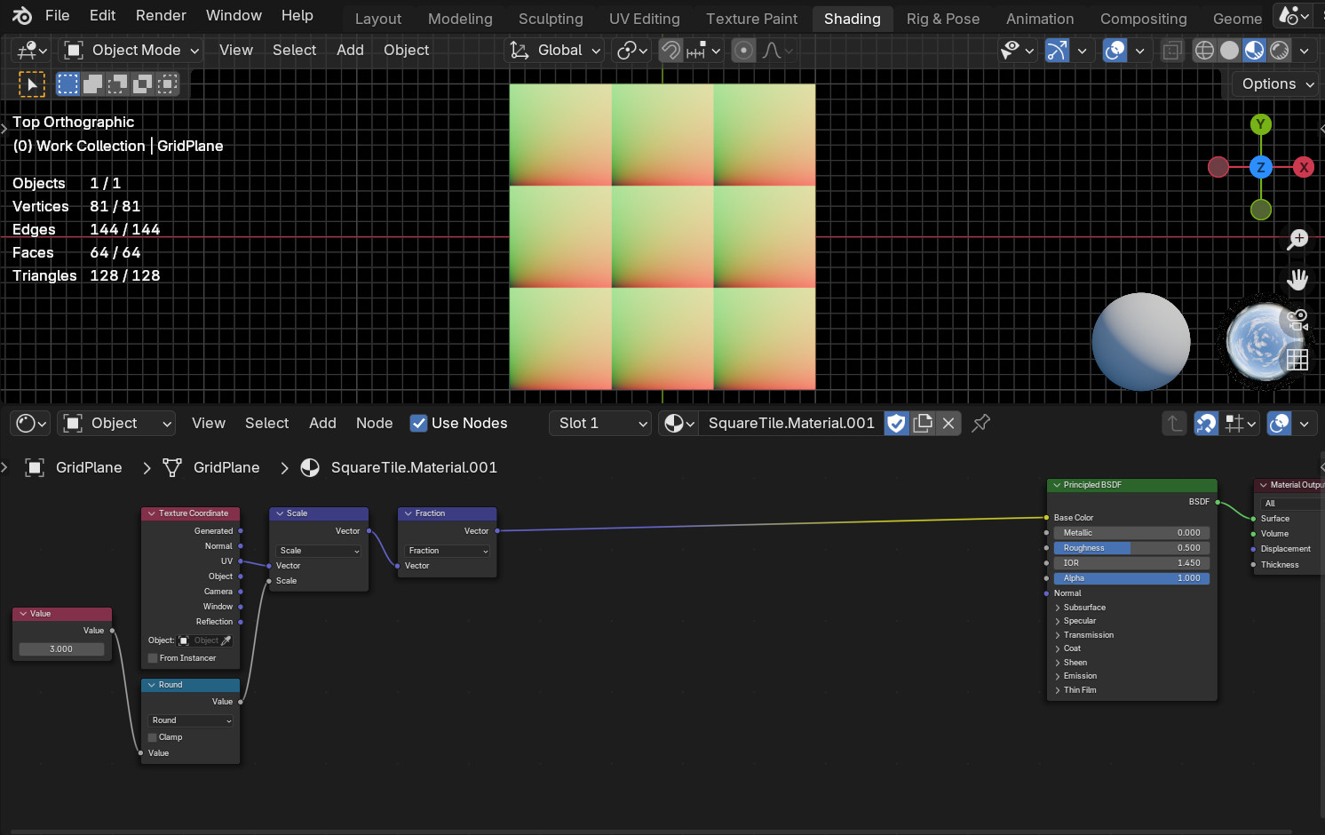 Moving the 00 of UV Texture Coordinates in Hexagon Tiles? - Materials ...