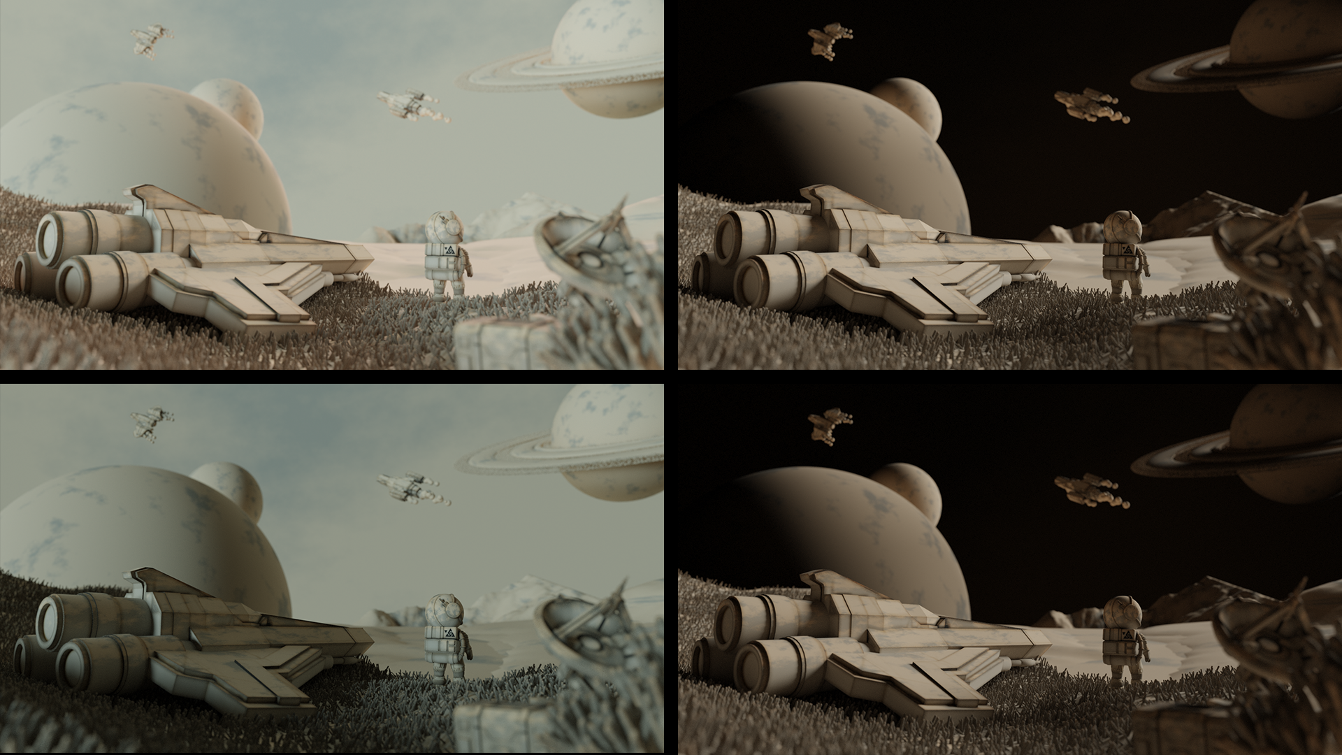 My first big project in Blender (two years ago) - Finished Projects ...