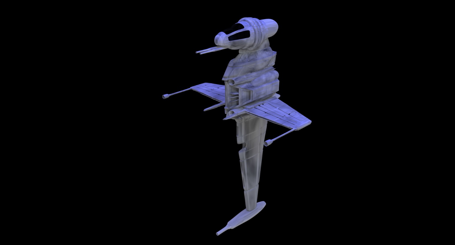 Star Wars B-wing fighter - Works in Progress - Blender Artists Community